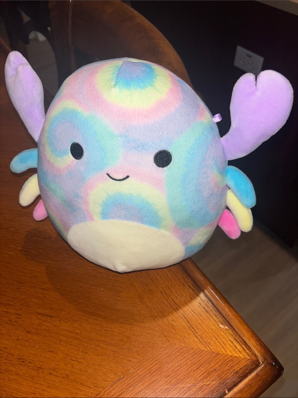 Christabel Squishmallow Plush Rainbow Crab Soft Toy - Multicolor